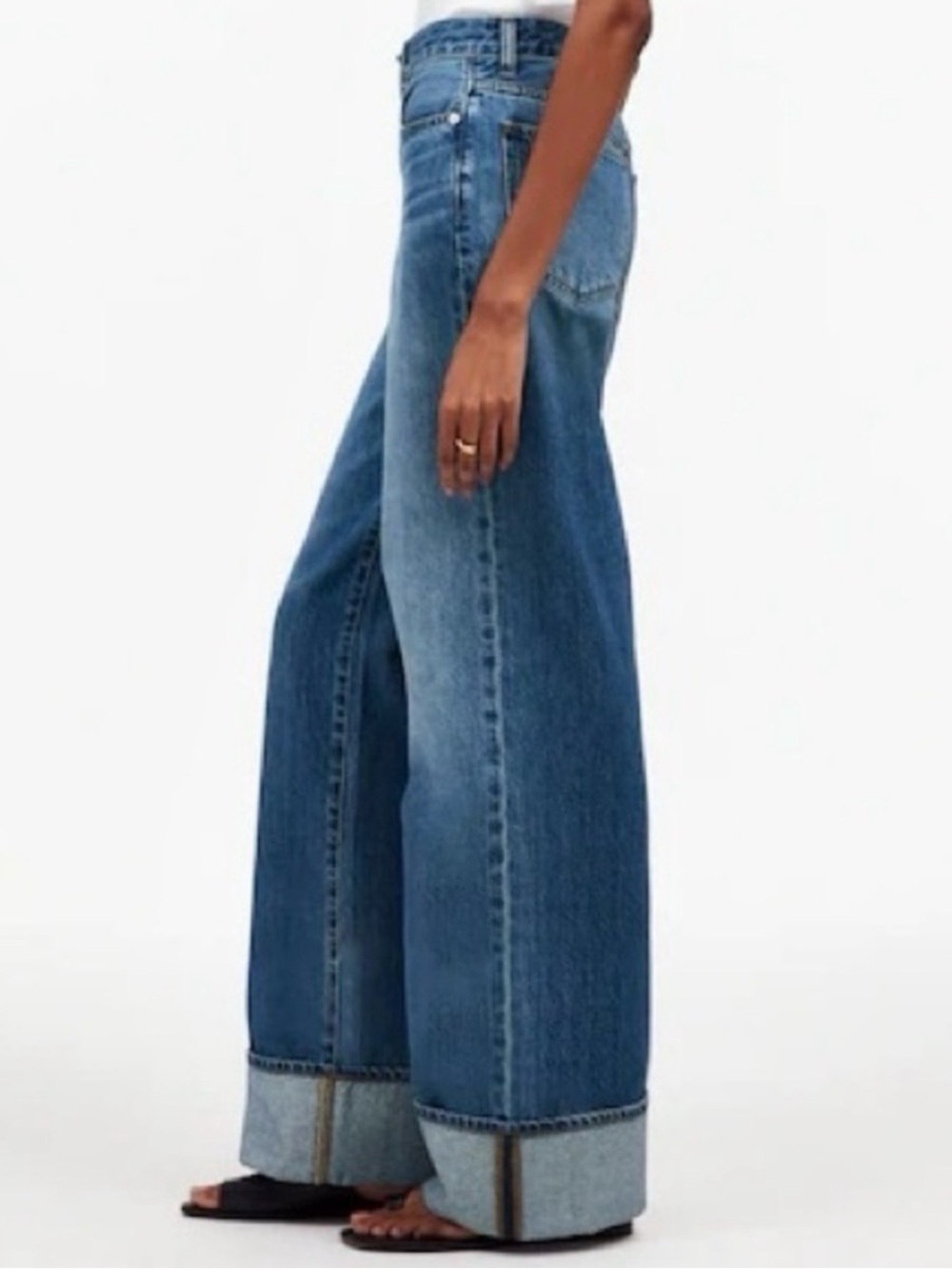 Madewell Super Wide-Leg Jeans Women's Size 29 - Picture 2 of 10
